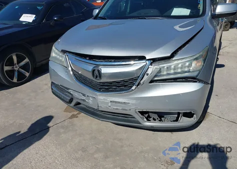 2015 Acura Mdx Technology Package z USA, uszkodzony, nr VIN 5FRYD3H49FB005965